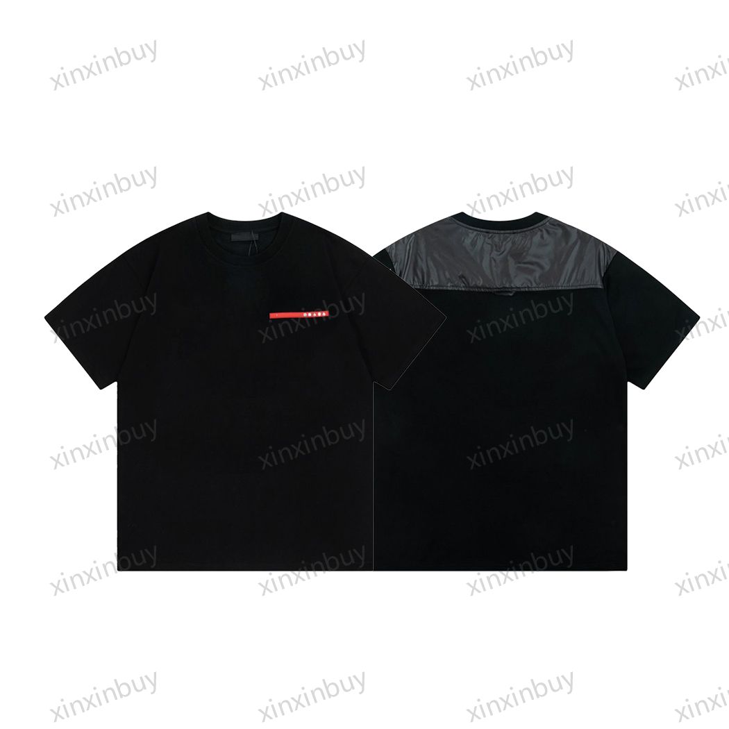 xinxinbuy Men designer Tee t shirt 23ss Milan Nylon Red label short sleeve cotton women white black XS-3XL
xinxinbuy Men designer Tee t shirt 23ss Milan Nylon Red label short sleeve cotton women white black XS-3XL