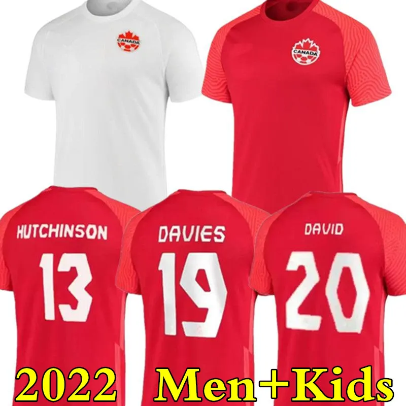 2022 Canada Soccer Jerseys DAVIES DAVID 22 23 National Team Home Away CAVALLINI LARYEA KENNEDY White Red Third Black football shirt MILLAR KAYE men kids jersey, Image
2022 Canada Soccer Jerseys DAVIES DAVID 22 23 National Team Home Away CAVALLINI LARYEA KENNEDY White Red Third Black football shirt MILLAR KAYE men kids jersey, Image