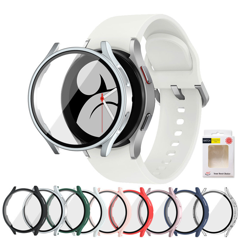 With Box Package 360 Full Screen Protector case For Samsung Watch 4/5 40mm 44mm Bumper Frame PC Hard Cases With Tempered Glass, Mix color or message
With Box Package 360 Full Screen Protector case For Samsung Watch 4/5 40mm 44mm Bumper Frame PC Hard Cases With Tempered Glass, Mix color or message