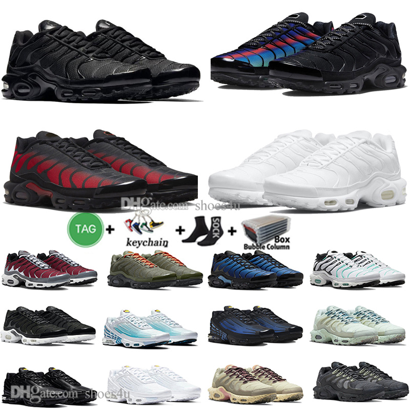 terrascape plus tn 3 running shoes women mens tns trainers triple black white Unity Gradients Hyper Blue Fury Jade Atlanta outdoor sports sneakers