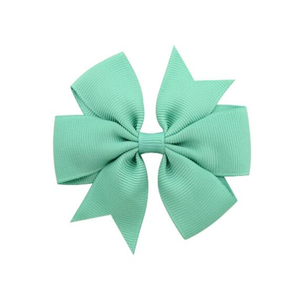 Nishine Fashion Grosgrain Ribbon Hair Bow with Clips Baby Girls Bowknot Hairpins Children Photo Shoot Gifts Headwear Accessories GC1903