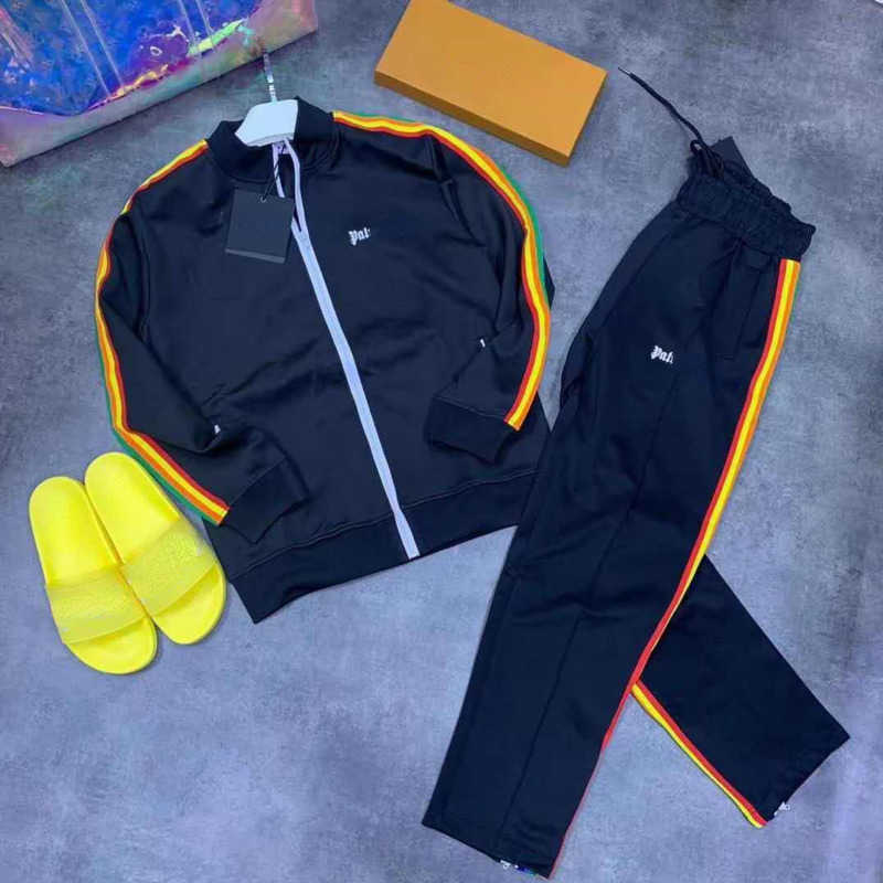 outdoor sports suit designer mens set zipper jacket casual pants men women Set fashion stripe tracksuit 02v7, White
outdoor sports suit designer mens set zipper jacket casual pants men women Set fashion stripe tracksuit 02v7, White