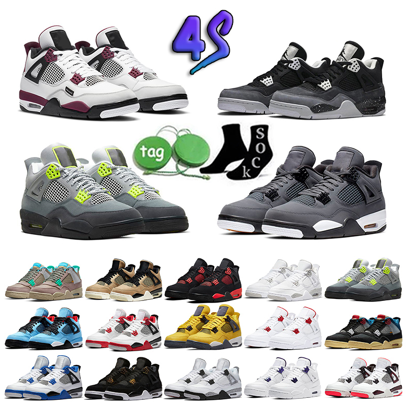 2023 Basketball Shoes Orange Sneakers Black Cat White Oreo University Blue Sail Metallic Purple Bred Jumpman 4S Men Women Shimmer Cactus Jack, 25
2023 Basketball Shoes Orange Sneakers Black Cat White Oreo University Blue Sail Metallic Purple Bred Jumpman 4S Men Women Shimmer Cactus Jack, 25