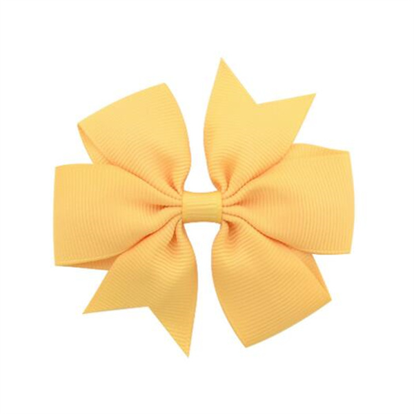 Nishine Fashion Grosgrain Ribbon Hair Bow with Clips Baby Girls Bowknot Hairpins Children Photo Shoot Gifts Headwear Accessories GC1903