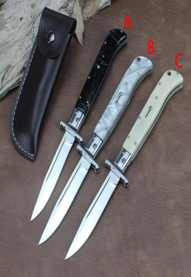 New Italian Style 11 Inch Single Action Automatic Knife 440C Blade Outdoor Hunting Self Defense Survival Pocket Auto Knife BM 33007553721
New Italian Style 11 Inch Single Action Automatic Knife 440C Blade Outdoor Hunting Self Defense Survival Pocket Auto Knife BM 33007553721