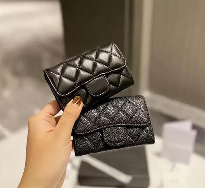 2023Luxury Classic Women's Bag Brand Fashion Wallet Leather Multifunctional Leather Credit Card Holder56889