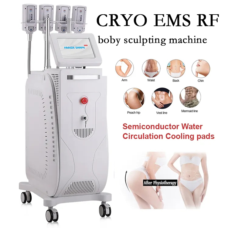 EMS cryo pad cryotherapy slimming machine Fat reduce freezing Cryolipolysis device Skin Tightening Weight Loss
