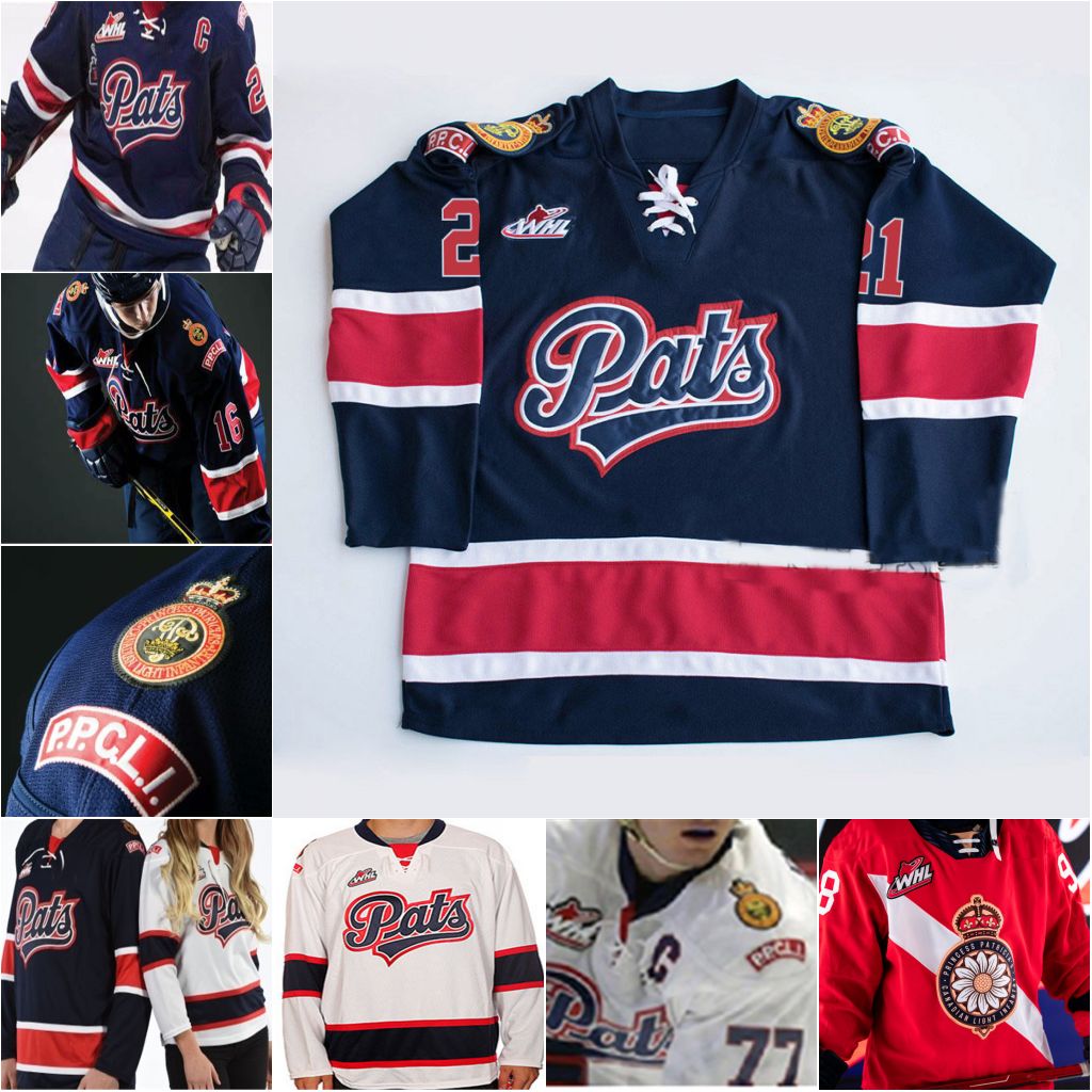 WHL Regina Pats Hockey Jersey Connor Bedard Carter Massier Zack Smith Cole Carrier Carter Chorney Sloan Stanick Colby Wotton Brook Nijhoff Mitchell Jerseys, Blue youth s-xl
WHL Regina Pats Hockey Jersey Connor Bedard Carter Massier Zack Smith Cole Carrier Carter Chorney Sloan Stanick Colby Wotton Brook Nijhoff Mitchell Jerseys, Blue youth s-xl