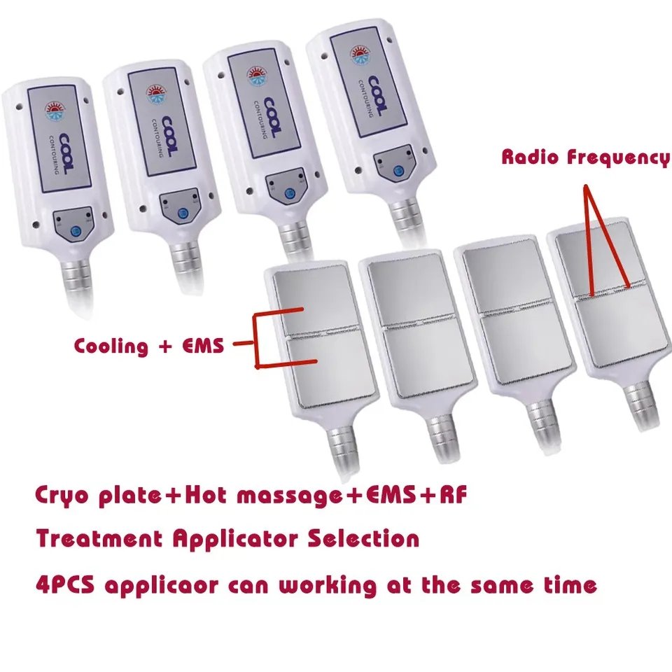 EMS cryo pad cryotherapy slimming machine Fat reduce freezing Cryolipolysis device Skin Tightening Weight Loss