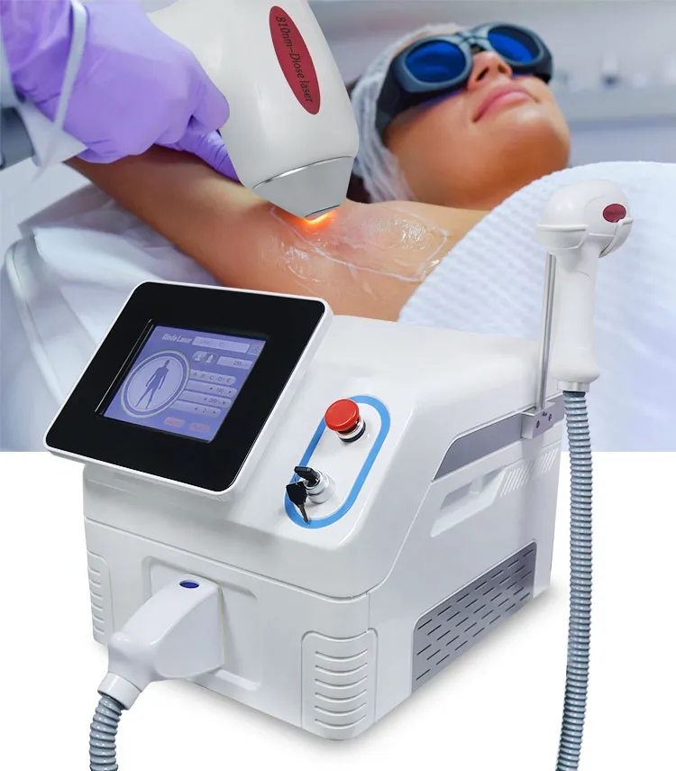 Powerful Diode Laser Painless hair removal machine Three wavelengths 755nm 808nm 1064nm Skin rejuvenation beauty salon equipment with FDA Approved