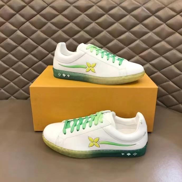 Lvity Designer Shoes RIVOLI Sneakers Floral Print Lace Up Men Casual Shoes Leather Upper Rubber Sole Candy MlBO
Lvity Designer Shoes RIVOLI Sneakers Floral Print Lace Up Men Casual Shoes Leather Upper Rubber Sole Candy MlBO
