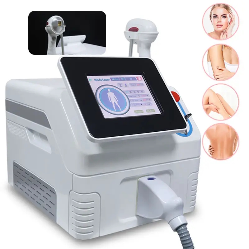 Powerful Diode Laser Painless hair removal machine Three wavelengths 755nm 808nm 1064nm Skin rejuvenation beauty salon equipment with FDA Approved