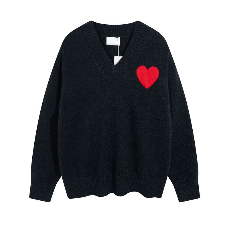 20ss sweater love heart A man woman lovers couple cardigan knit v round neck high collar womens fashion letter white black long sleeve clothing pullover
20ss sweater love heart A man woman lovers couple cardigan knit v round neck high collar womens fashion letter white black long sleeve clothing pullover
