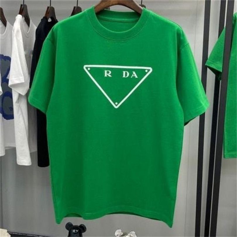 Luxury Mens Designer T Shirt Black White Embroidered letter printing cotton short sleeves selling high-end brand clothing S-4XL