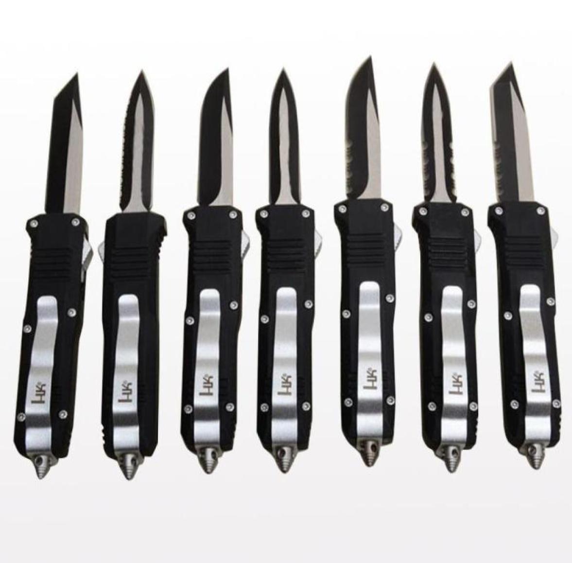 7 Styles BENCHMADE Mini HK Automatic knives 440 stainless steel blade Infidel Double action Pocket knife with nylon sheath and ret4552045
7 Styles BENCHMADE Mini HK Automatic knives 440 stainless steel blade Infidel Double action Pocket knife with nylon sheath and ret4552045