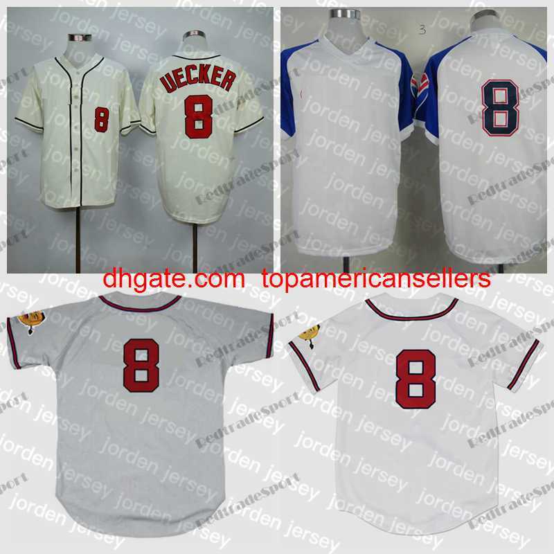 Custom Baseball Jerseys Mens #8 Bob Uecker Vintage 1962 Male White Grey Stitched Jersey Beige
Custom Baseball Jerseys Mens #8 Bob Uecker Vintage 1962 Male White Grey Stitched Jersey Beige