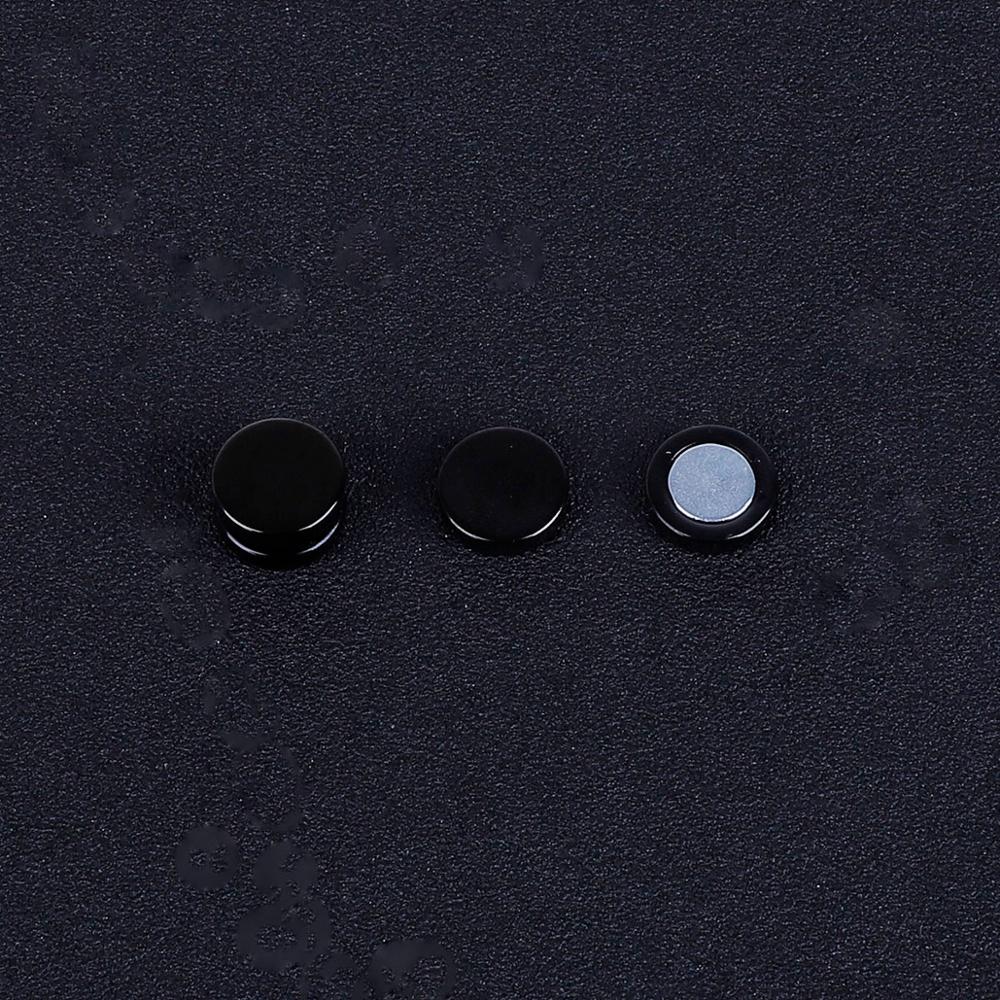 1Pc Punk Titanium Steel Men Strong Magnet Magnetic Ear Clip Stud Set Non Piercing Earrings For Boyfriend Lover Jewelry Gift 1