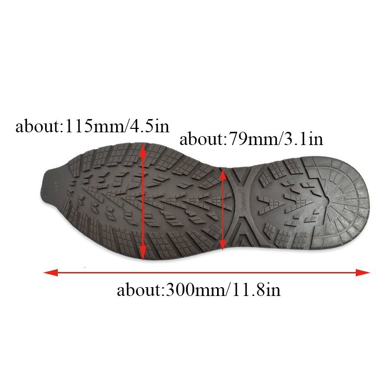 Shoe Parts Accessories Rubber Shoes Soles Cover Repair Outsole DIY Anti Slip for Men Protector Cushion Replacement Flat Selfadhesive Pads Patch Women 