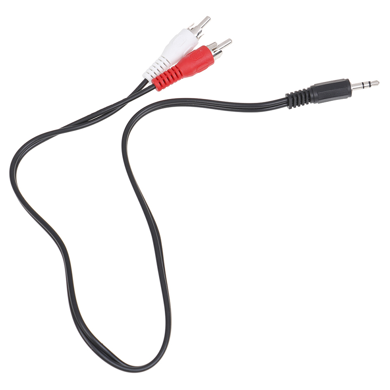 Audio Cable 2RCA to 3.5 Audio Car Cable RCA 3.5mm Jack Male to Male RCA AUX Cable for Amplifier Phone Headphone Speaker