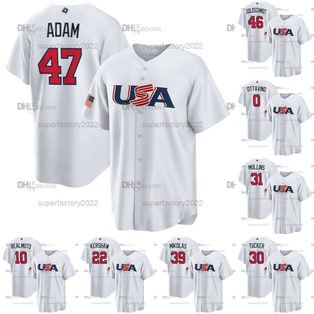 USA 2023 World Baseball Classic WBC Jersey Mookie Betts Nolan Arenado Pete Alonso Miles Mikolas Lance Lynn Adam Ottavino Trea Turner Paul Goldschmidt Pete Alonso, 38 devin williams
USA 2023 World Baseball Classic WBC Jersey Mookie Betts Nolan Arenado Pete Alonso Miles Mikolas Lance Lynn Adam Ottavino Trea Turner Paul Goldschmidt Pete Alonso, 38 devin williams