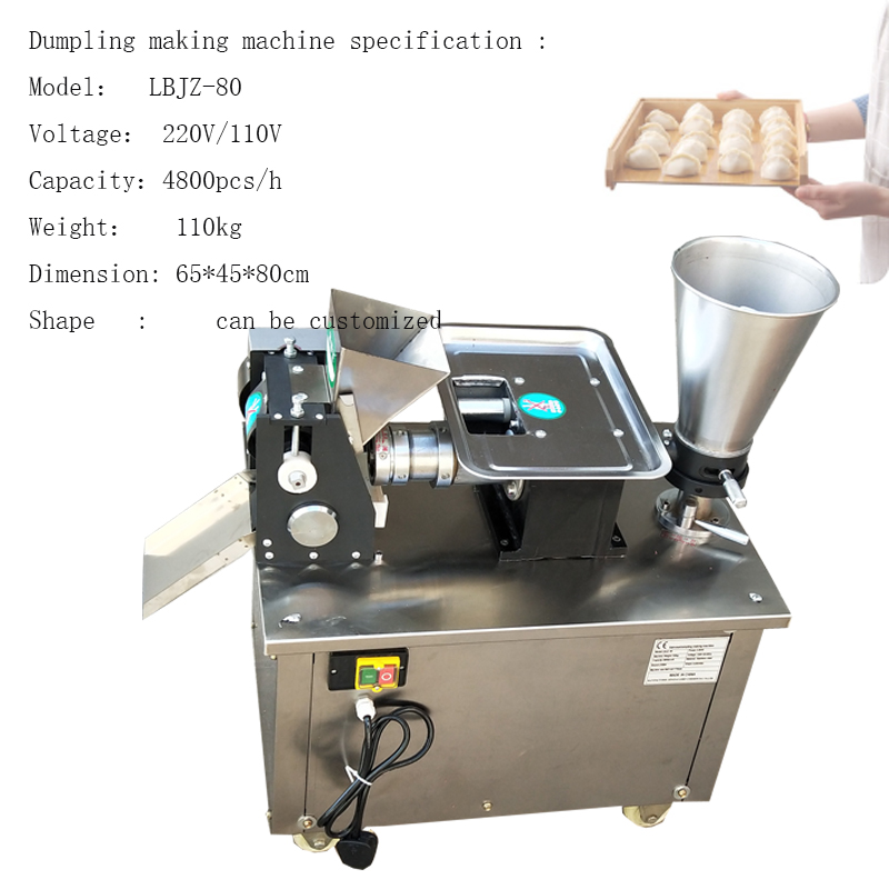 Commercial Automatic Dumpling Making Machine Stainless Steel Samosa Making Machine Spring Roll Empanada Samosa Gyoza Maker
