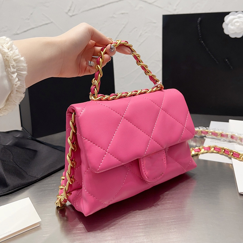Shoulder Bags 22C Womens Bracelet Chain Handle Totes Bags Classic Mini Flap Quilted Purse 5 Colors Gold Metal Hardware Crossbody Shoulder Lu, Box
Shoulder Bags 22C Womens Bracelet Chain Handle Totes Bags Classic Mini Flap Quilted Purse 5 Colors Gold Metal Hardware Crossbody Shoulder Lu, Box