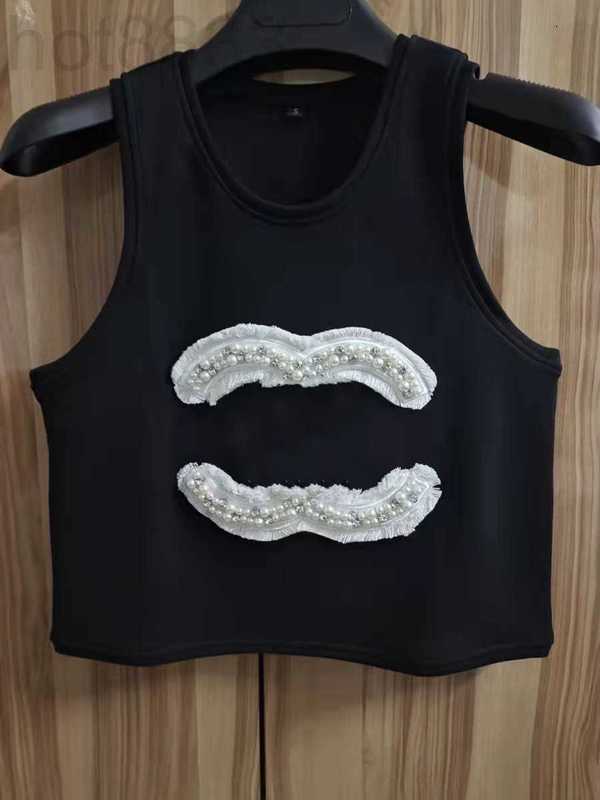 Women' Tanks & Camis Designer Maosu Pearl Small Fragrant Wind Summer New Handmade Loose Versatile Short Strap Sleeveless Tank Top KD72, Black3
Women' Tanks & Camis Designer Maosu Pearl Small Fragrant Wind Summer New Handmade Loose Versatile Short Strap Sleeveless Tank Top KD72, Black3