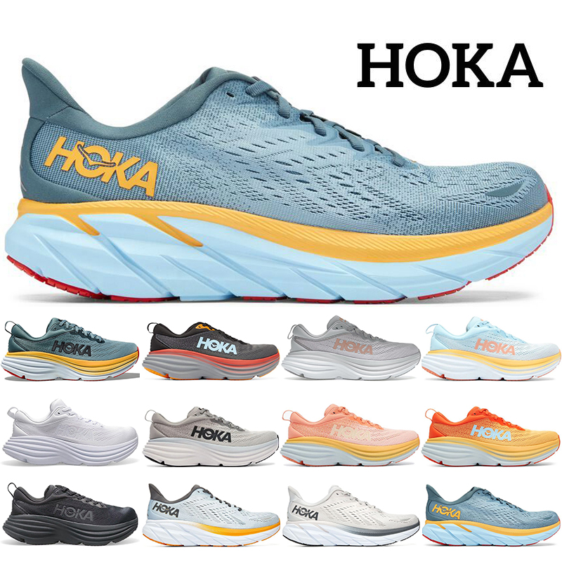 2023 Outdoor running shoes for men womens hoka bondi 8 Clifton Triple White black Harbor Mist Summer Song Blue Lunar Rock runner mens sports sneakers trainers fashion
2023 Outdoor running shoes for men womens hoka bondi 8 Clifton Triple White black Harbor Mist Summer Song Blue Lunar Rock runner mens sports sneakers trainers fashion