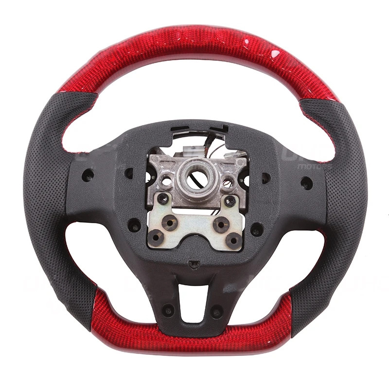 LED Flash Display Racing Car Steering Wheels Kit for KIA K5 Carbon Fiber Steering Wheel