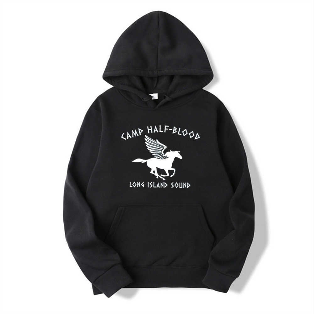 Women's Hoodies Sweatshirts Camp Half Blood Hoodies Percy Jackson Hoodies Camp Graphic Shirt Camp Lover Shirt Men Women Unisex Autumn Winter Casu