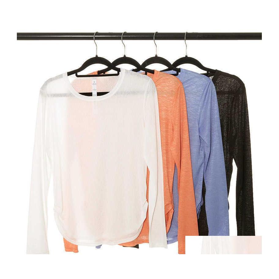 Yoga Outfits Top Quick Dry Breathable Running Fitness Sports Tshirt Gym Clothes Women Loose Fit Long Sleeve Casual Athletic Shirt Dr Dhpyk, Black
Yoga Outfits Top Quick Dry Breathable Running Fitness Sports Tshirt Gym Clothes Women Loose Fit Long Sleeve Casual Athletic Shirt Dr Dhpyk, Black