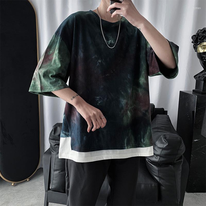 Men's T Shirts 2023 Summer Twice Camouflage Short Sleeve Men Shirt Casual Fashion Tie Dye Spliced Harajuku Vintage Hip Hop Streetwear, Black
Men's T Shirts 2023 Summer Twice Camouflage Short Sleeve Men Shirt Casual Fashion Tie Dye Spliced Harajuku Vintage Hip Hop Streetwear, Black