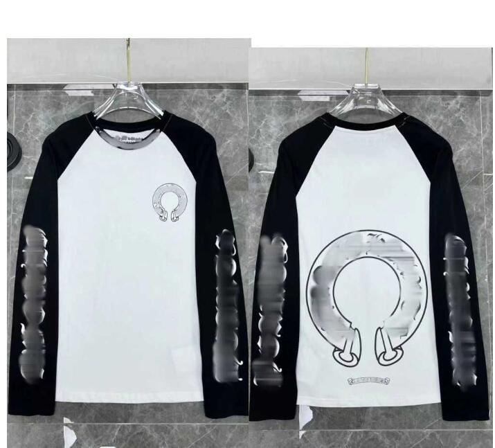 Classic Luxury Designer Long Sleeve T-shirt Heart Fashion Womens Horseshoe Sanskrit Cross Print Pullover Sweatshirts Chromes Mens Loose Hoodless Sweater 7p6, Cu11
Classic Luxury Designer Long Sleeve T-shirt Heart Fashion Womens Horseshoe Sanskrit Cross Print Pullover Sweatshirts Chromes Mens Loose Hoodless Sweater 7p6, Cu11