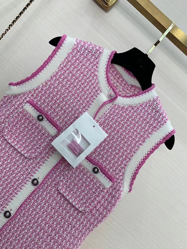 Chan 2023 spring summer dresses for women OOTD new sexy Dresses dinner dress ladies designer fashion spring logo top-grade knitting skirt Mother'