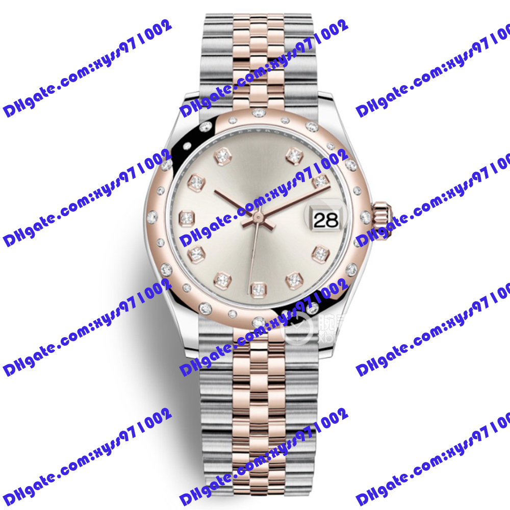 Women's Watch 2813 automatic mechanical 278341 31mm white dial diamond watch Designer Wristwatch 18krose gold stainless steel sapphire glass 278341rbr watch, Silver
Women's Watch 2813 automatic mechanical 278341 31mm white dial diamond watch Designer Wristwatch 18krose gold stainless steel sapphire glass 278341rbr watch, Silver