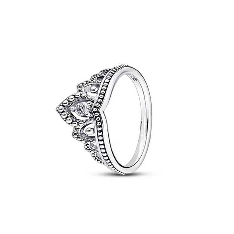 Band Rings European New Mother's Day Gift Mom Heart Stone Size 6 7 8 9 Ring Fit Jewerlry Making Accessories G230213