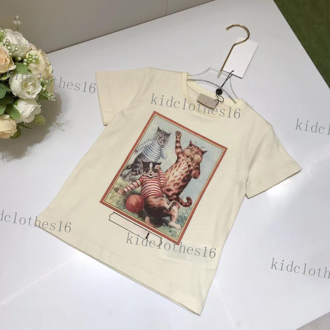 kids clothes kid designer t shirt toddler tee shirt child tshirt baby clothe 1-14 ages girl Short Sleeve tops luxury brand summer shirt letters Cartoon cat, 5#
kids clothes kid designer t shirt toddler tee shirt child tshirt baby clothe 1-14 ages girl Short Sleeve tops luxury brand summer shirt letters Cartoon cat, 5#