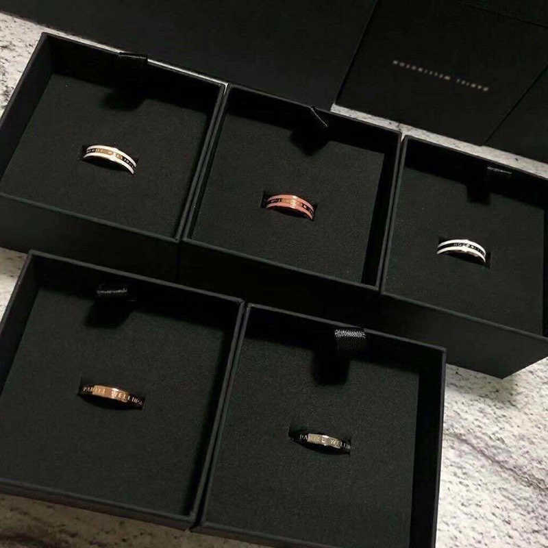 Band Rings 2022 New DW Classic Ring Fashion Personality Titanium Couples Ring Men and Women Girls Jewelry Gift Punk Hoe Pilot DW Ring G230213