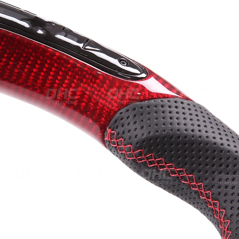 LED Flash Display Racing Car Steering Wheels Kit for KIA K5 Carbon Fiber Steering Wheel