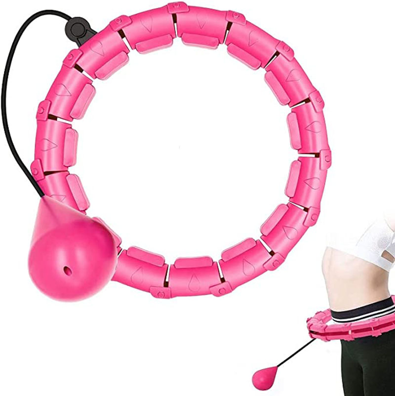 Hula Hoops Smart Weighted Hoola Hoops 2 in 1 Abdomen Fitness Weighted Massage Hoola Hoop Weight Loss, Pink
Hula Hoops Smart Weighted Hoola Hoops 2 in 1 Abdomen Fitness Weighted Massage Hoola Hoop Weight Loss, Pink