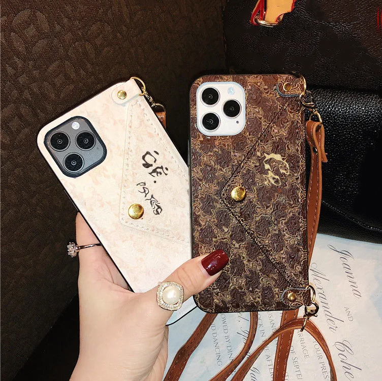 Designers iPhone case for 14 pro max leather phone case 11 crossbody lanyard 13 insert card 12 pro max coin card case good nice, Brown
Designers iPhone case for 14 pro max leather phone case 11 crossbody lanyard 13 insert card 12 pro max coin card case good nice, Brown