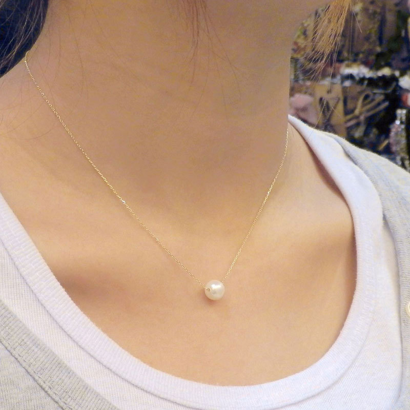 Fashion Cheap Super Sweet imitation Pearl Necklace Ball Droplets Pendants necklaces Jewelry Accessories For Women