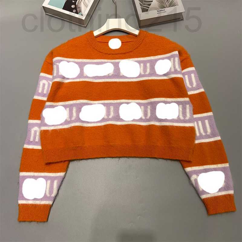 Women' Sweaters Designer home knitting round neck letter stripe Pullover Mohair long sleeve sweater sweet aging 22 autumn winter new XHDU, Orange-red
Women' Sweaters Designer home knitting round neck letter stripe Pullover Mohair long sleeve sweater sweet aging 22 autumn winter new XHDU, Orange-red