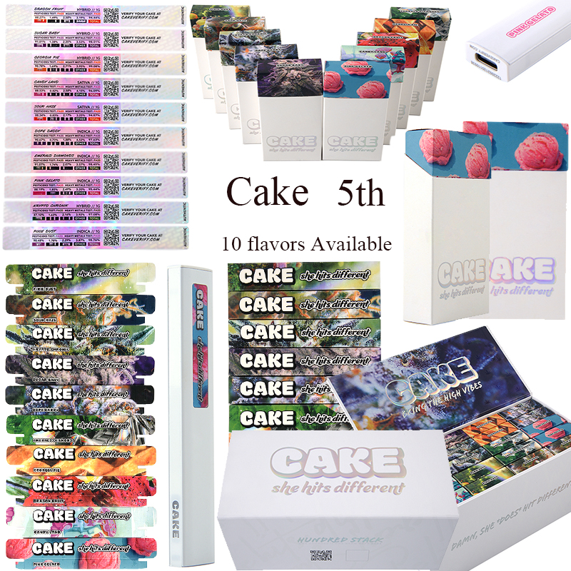 Multi Styles 1ML CAKE 5th E Cigarette Runty Litty Dabwoods She Hits Different Rechargeable Disposable Vape Pen Empty Vape Cartridges Starter Kits With Box Packaging
Multi Styles 1ML CAKE 5th E Cigarette Runty Litty Dabwoods She Hits Different Rechargeable Disposable Vape Pen Empty Vape Cartridges Starter Kits With Box Packaging
