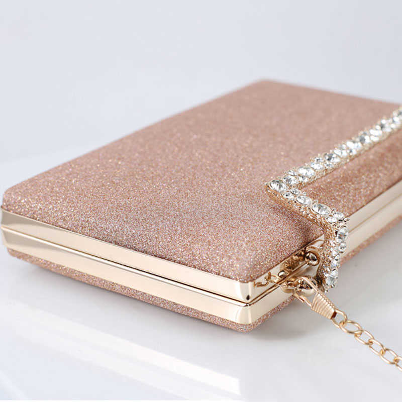 Clutch Bags Yoreai 2023new Women Diamond Evening Fashion Chain Banquet Wallets Wedding Dinner Mobile Phone Packs Party Pack 230213