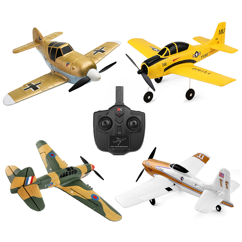WLtoys XK A500 A250 A260 A220 A210 RC Aircraft Plane 4CH 6G3D Modle 6-Axis Stability Fighter Remote Control Airplane