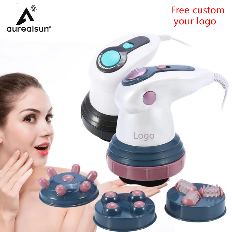 Full Body Massager Body Electric Massager Anti Cellulite Portable Fat Slimming Health Care Massage Instrument Vibration Cervical Spine Neck Waist 2302