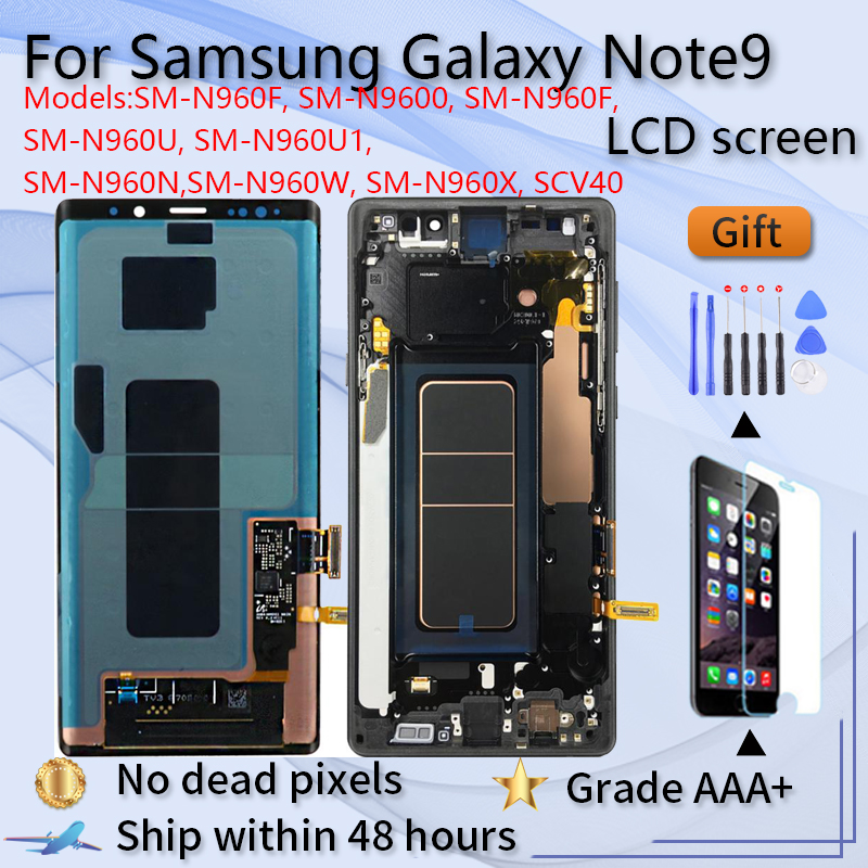 For SAMSUNG GALAXY Note 9 LCD Note9 Lcd Display N960D N960F LCD Touch Screen 6.4'' LCD with frame
For SAMSUNG GALAXY Note 9 LCD Note9 Lcd Display N960D N960F LCD Touch Screen 6.4'' LCD with frame