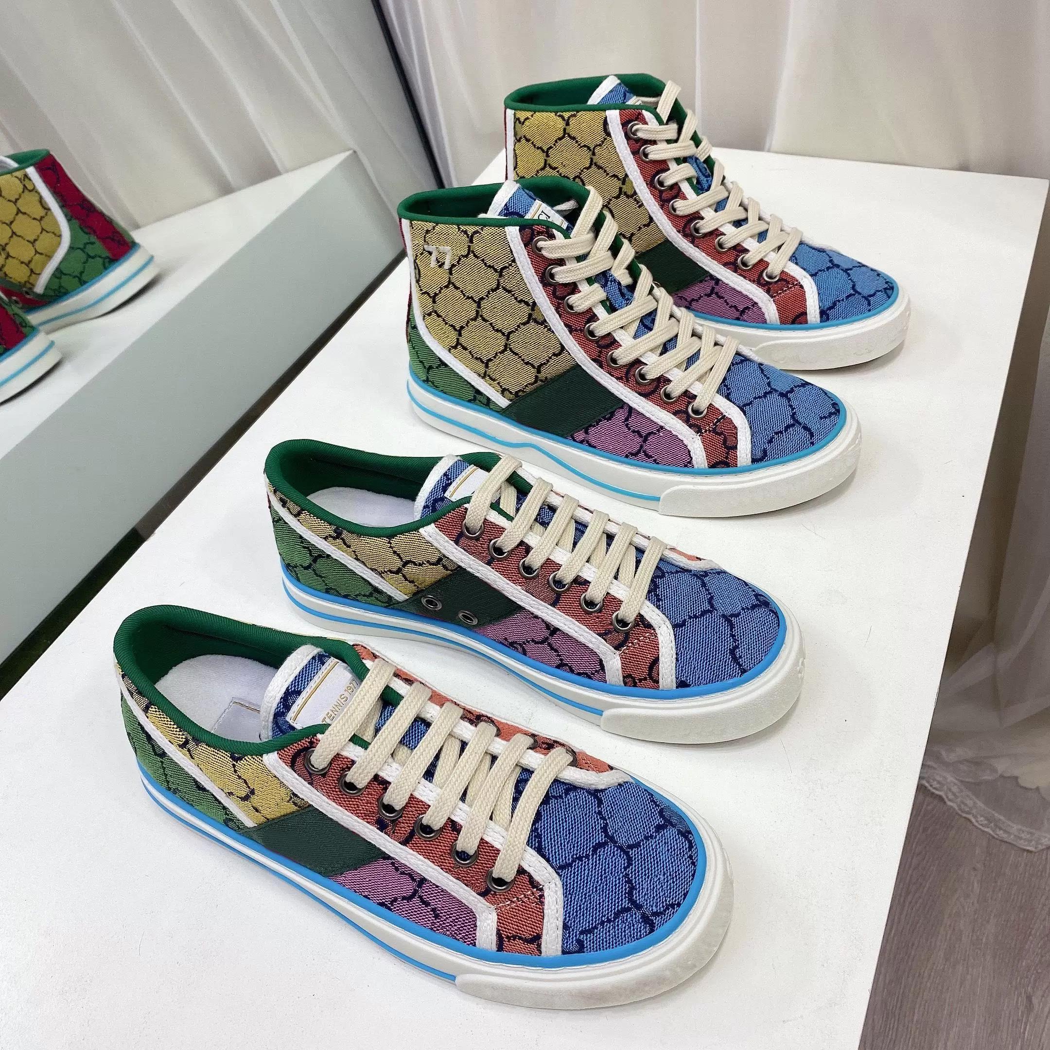 With Box Designer Sneakers GGity Shoes Designers Tennis 1977 sneaker canvas Luxurys Shoe Beige Blue washed jacquard denim Women Shoes Ace cd, Color 23
With Box Designer Sneakers GGity Shoes Designers Tennis 1977 sneaker canvas Luxurys Shoe Beige Blue washed jacquard denim Women Shoes Ace cd, Color 23