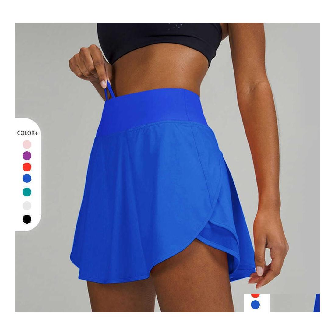 Yoga Outfits Summer Sports Ty Shorts Skirt Loose Thin Leggings Gym Clothes Women Running Fitness Workout Casual Light Proof Double L Dhqiw, Purple
Yoga Outfits Summer Sports Ty Shorts Skirt Loose Thin Leggings Gym Clothes Women Running Fitness Workout Casual Light Proof Double L Dhqiw, Purple